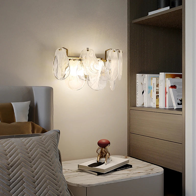 lustre suspendu en verre design nuage créatif moderne - vue 6 sur 18
