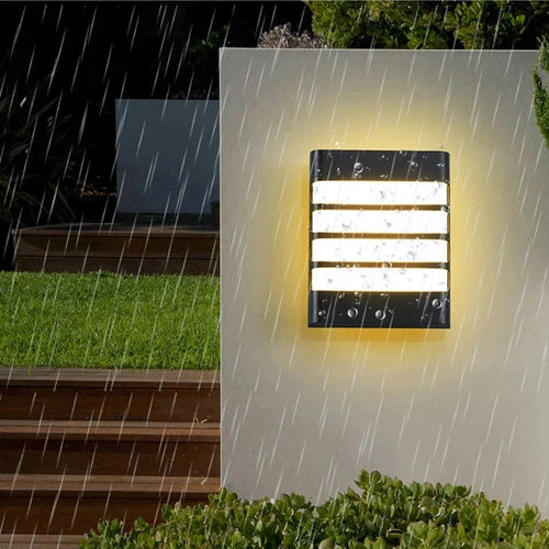 applique murale led extérieure étanche pour jardin balcon - vue 4 sur 10
