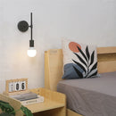 applique murale circulaires en fer et verre led personnalisables