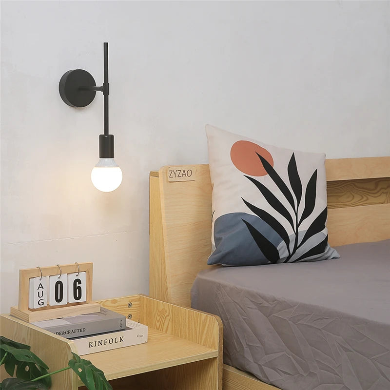 applique murale circulaires en fer et verre led personnalisables - vue 6 sur 8