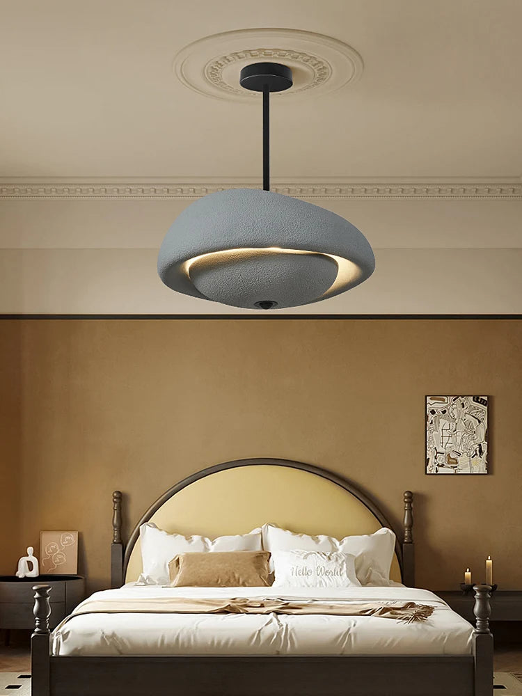 lustre moderne wabi-sabi design pour atmosphère créative et décorative - vue 3 sur 8