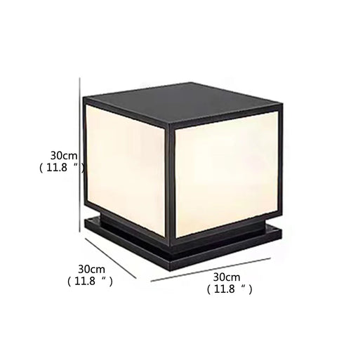 lampadaire d'extérieur vintage étanche moderne pour jardin et terrasse - vue 14 sur 14