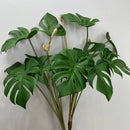 feuilles de tortue artificielles pour décoration intérieure plantes vertes