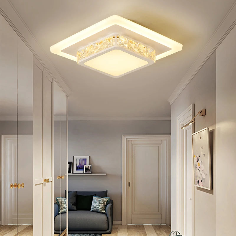 lumière d'entrée projecteur moderne décor nordique simple - vue 5 sur 18