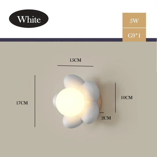 suspension moderne en forme de fleur pour chambre enfant - vue 11 sur 10