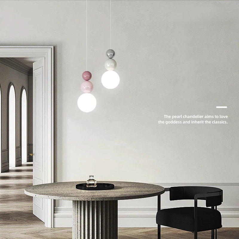 lampe led suspendue design nordique moderne luminaire décoratif d'intérieur