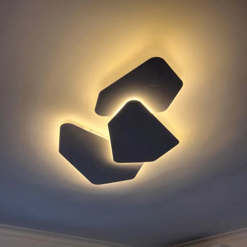 plafonnier Nordique moderne géométrique salon chambre salle à manger cuisine salle à manger étude décor éclairage lumière LED intérieur