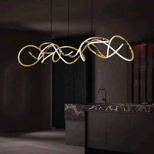 Lustre LED design moderne idéales décoration intérieure - vue 2 sur 11