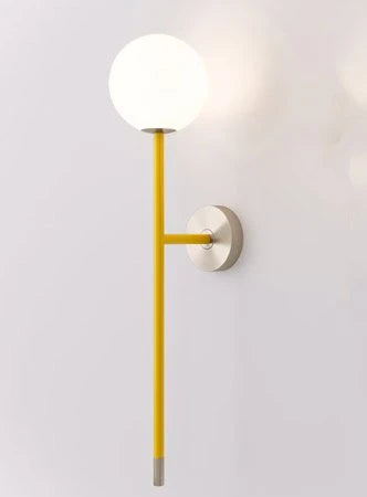 applique murale nordique minimaliste avec perche créative