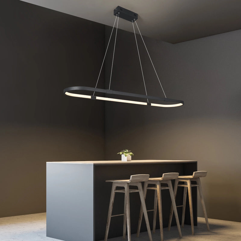 NEO Gleam minimaliste moderne lustre pour salle à manger cuisine Bar mode lustres courrier gratuit suspension LED lustre éclairage