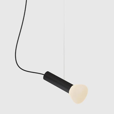 suspension moderne en verre pour éclairage créatif intérieur - vue 8 sur 9
