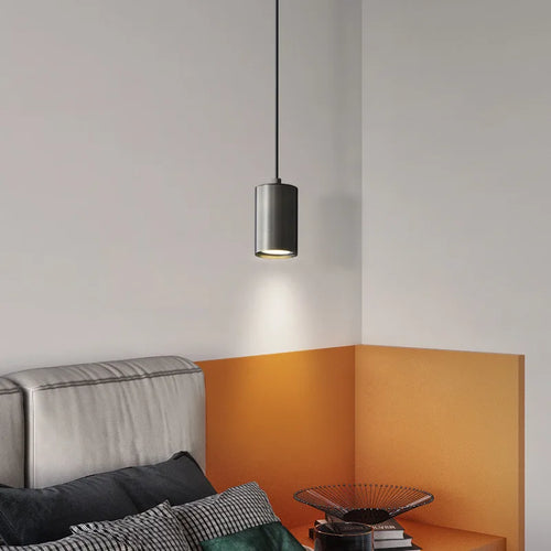 Suspension LED design moderne cylindrique - vue 5 sur 8