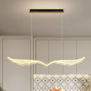 lustre nordique de luxe ailes artistiques éclairage intérieur