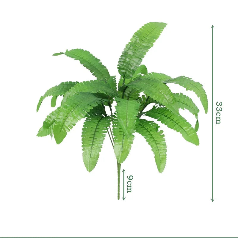 feuilles de bambou artificielles en soie pour décoration élégante - vue 14 sur 32