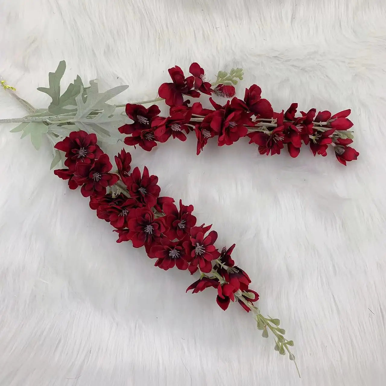 fourchettes flocage avec fleurs artificielles pour décoration mariage hôtel - vue 11 sur 12