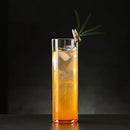 Lot 4 verres collins cristal leger motif strie
