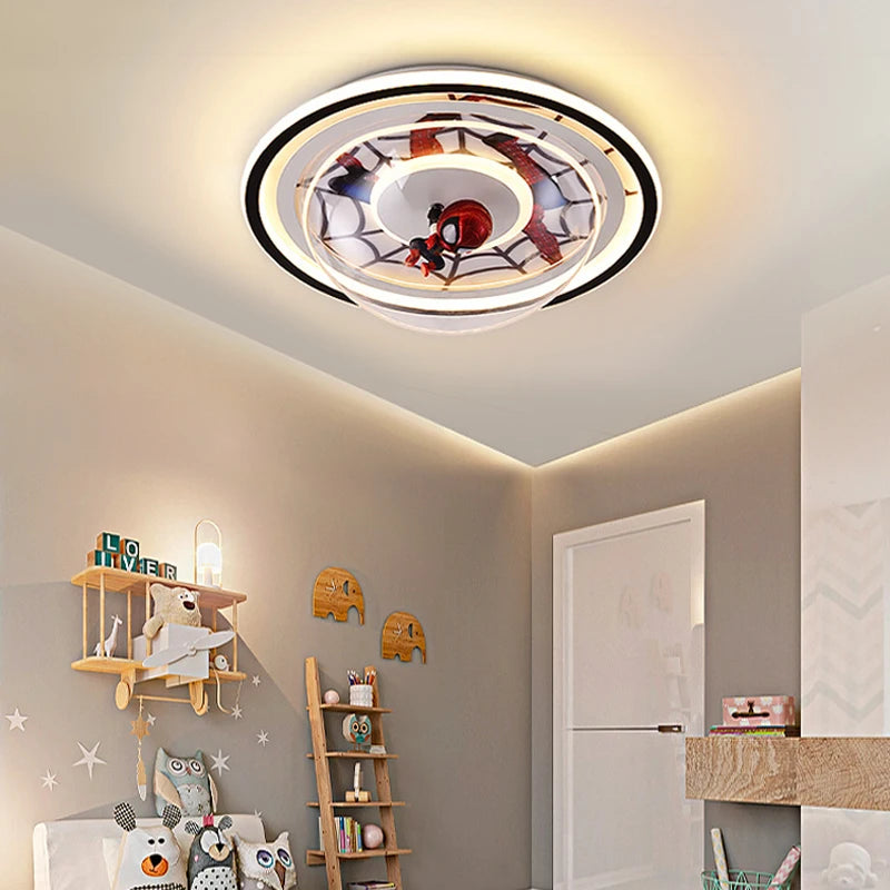 plafonnier moderne en forme de dessin animé décoratif pour intérieur - vue 7 sur 10