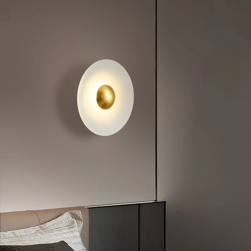 applique murale led en fer au design minimaliste moderne - vue 4 sur 11