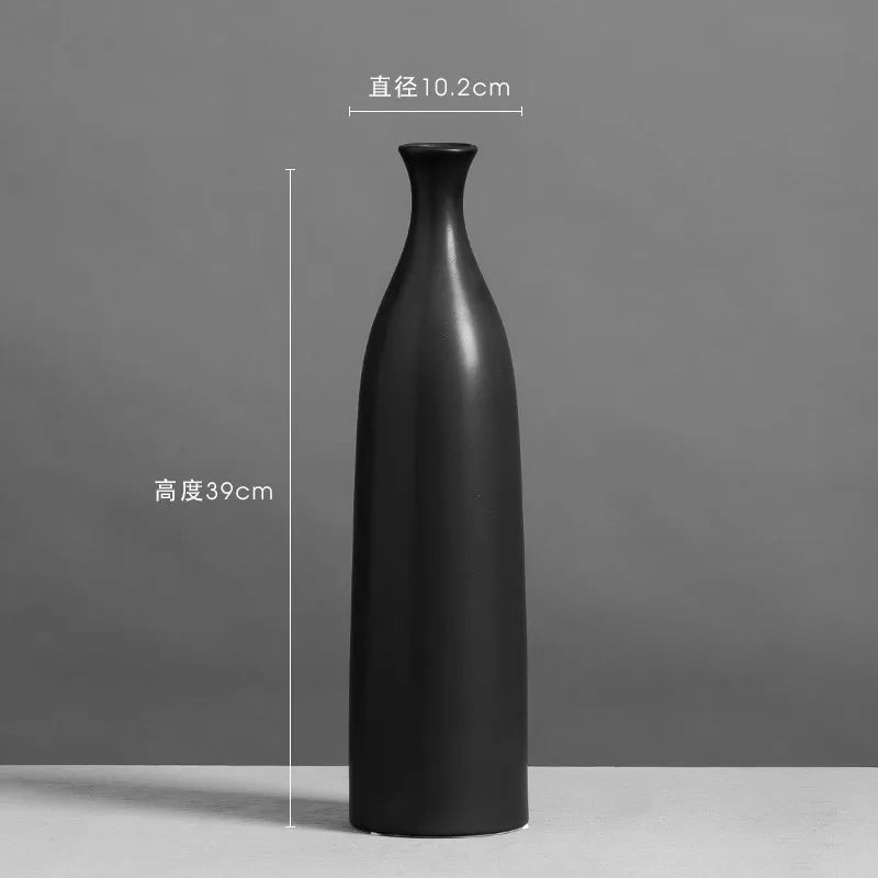 vase en céramique moderne pour décoration florale élégante - vue 8 sur 14