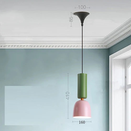 suspension géométrique nordique pour décoration intérieure moderne