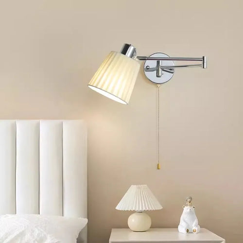 applique murale télescopique moderne lampe de lecture pliable minimaliste - vue 2 sur 17