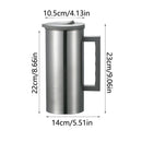 Bouteille eau acier inox 18l couvercle clapet