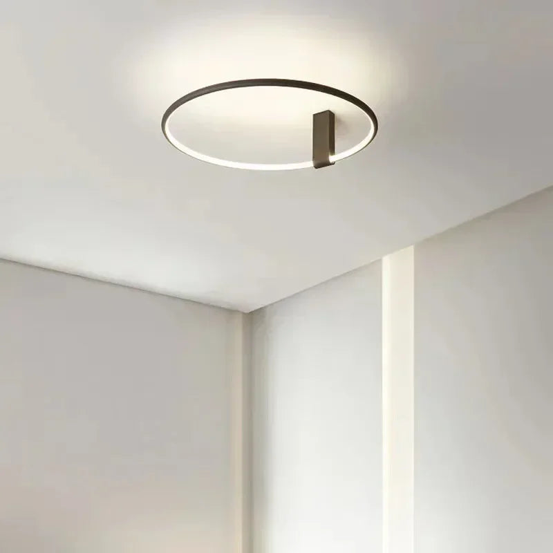 Plafond moderne à LEDs lumière pour chambre salon salle à manger étude rotatif Lustre décoration de la maison luminaire Lustre