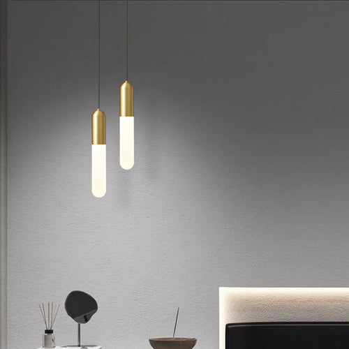 lampes suspendues de luxe en laiton - vue 4 sur 8