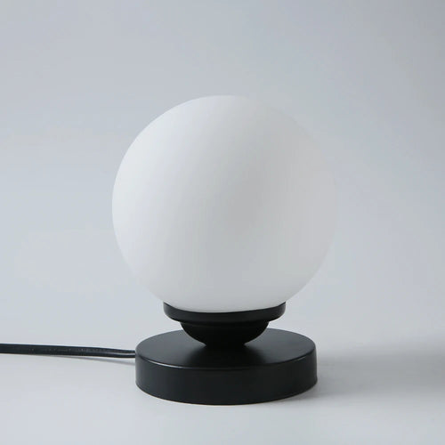 LED lampe de lecture lampes de Table boule de verre doré de bureau - vue 5 sur 9
