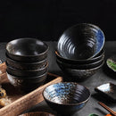 Bol à riz céramique forme corne style japonais