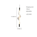 lustre artistique à led design moderne éclairage suspendu décoratif
