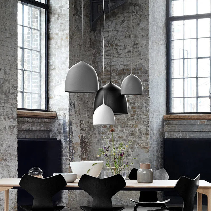 Suspension lampe suspendue nordique minimaliste maison salle à manger chambre Bar Loft décoration salon lumière
