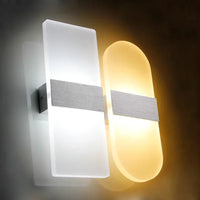 applique murale led moderne en acrylique pour décoration intérieure