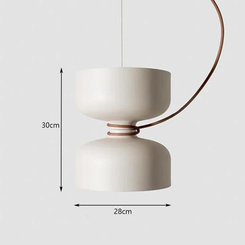 suspension à deux têtes design moderne pour intérieur - vue 16 sur 16