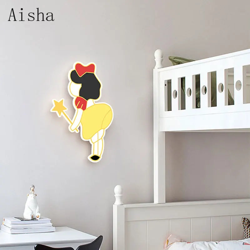 applique murale led décorative pour chambre de bébé - vue 3 sur 7