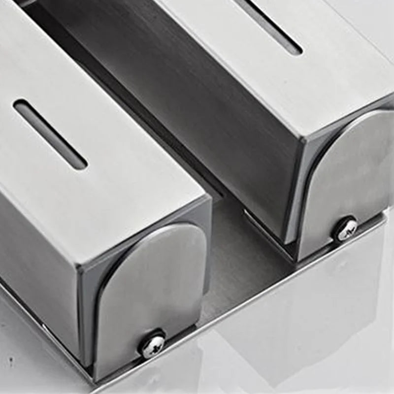 accessoires en acier inoxydable pour distributeurs de savon moderne - vue 6 sur 12