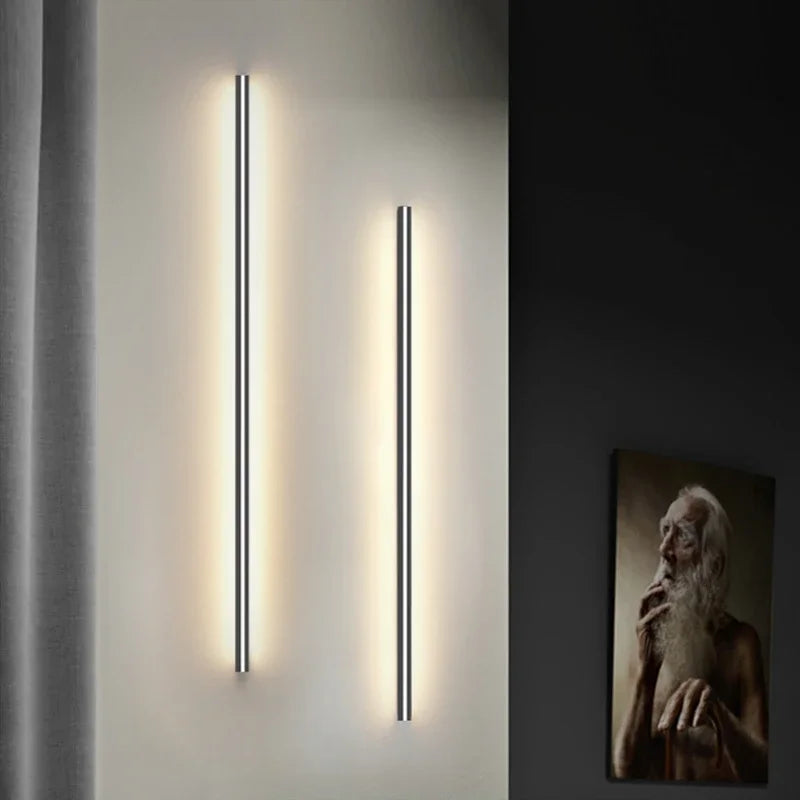 applique murale led moderne avec interrupteur de gradation pour décoration - vue 3 sur 22
