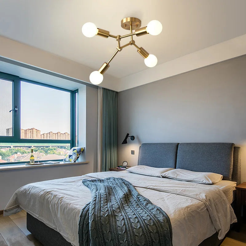 plafonnier lumineux pour décoration intérieure élégante et moderne - vue 3 sur 10