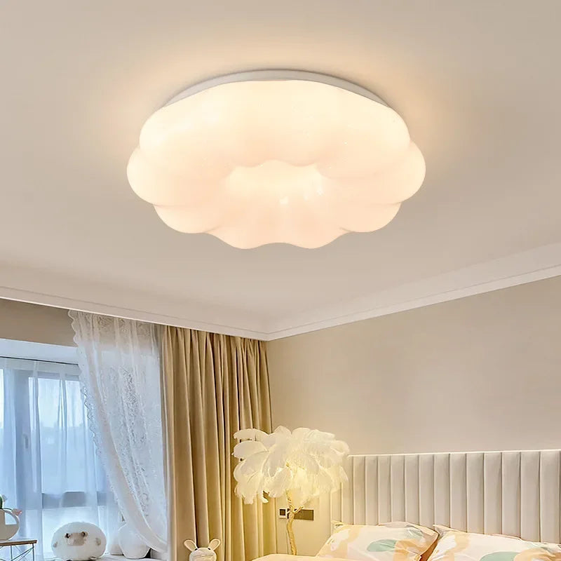 plafonnier led moderne en forme de nuage décoratif intérieur - vue 5 sur 12
