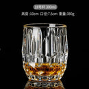 Verres cristal gravés élégants pour table fêtes maison