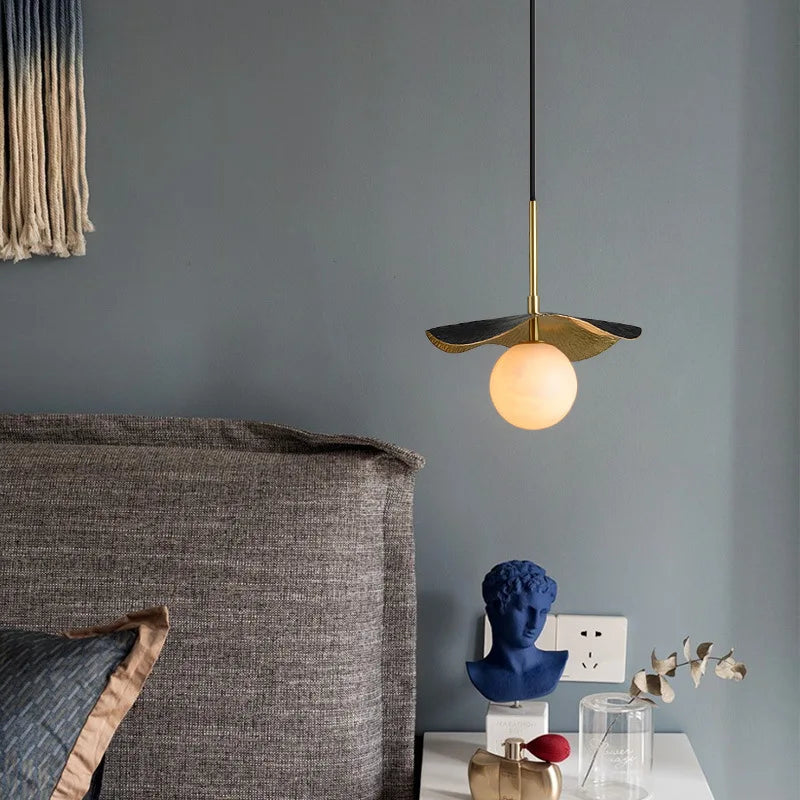 Cloud stone bedside pendant lamp, modern new Chinese style creative designer, bar and restaurant lamp, minimalist
