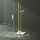 porte-vêtements en fer forgé pour une décoration élégante et moderne