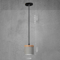 suspension rétro industrielle en béton pour décoration intérieure
