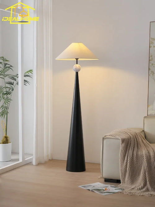 lampadaire design rétro japonais wabi-sabi art zen moderne décoratif - vue 2 sur 7