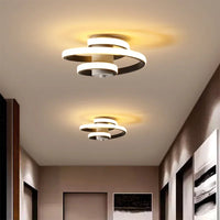 plafonnier à led moderne pour éclairage intérieur design nordique