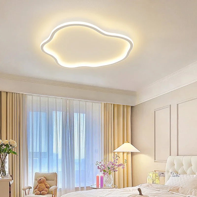 Plafonnier moderne à LEDs pour salon salle à manger chambre d'enfants balcon nuages créatifs