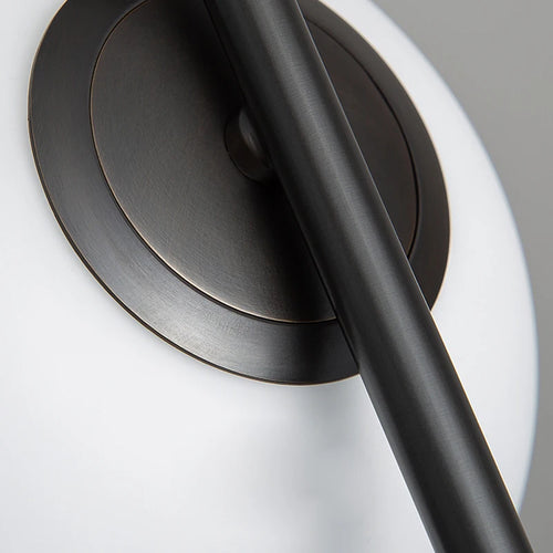 Suspension Anneau en métal noir LED - vue 5 sur 16