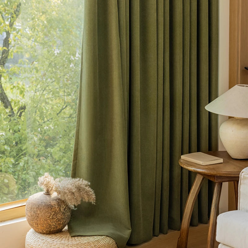 Rideau style américain moderne occultant salon chambre fenêtres - vue 3 sur 15