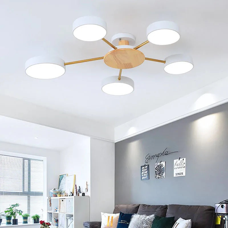 plafonnier moderne créatif pour décoration intérieure en led - vue 4 sur 25