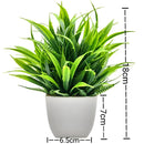 plante artificielle en pot pour décoration de bureau et jardin